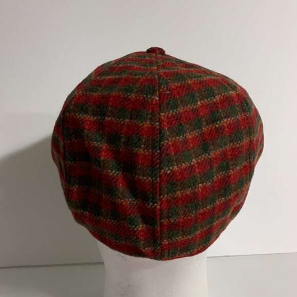 Boston Scally Co. The Wonderland Hat Cap Christmas 8 Panel Plaid Limited S - Picture 5 of 9
